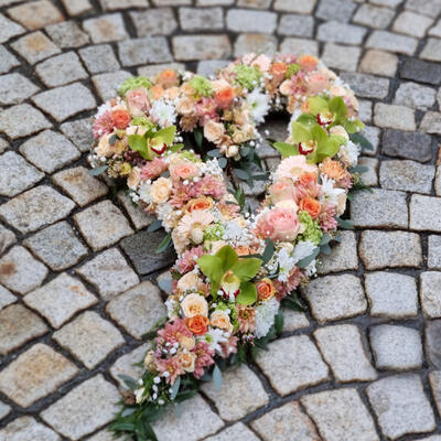 Hjerte- åpent i duse farger